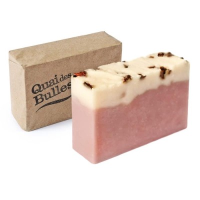 Savon Rose et miel- Quai des bulles (100 g)