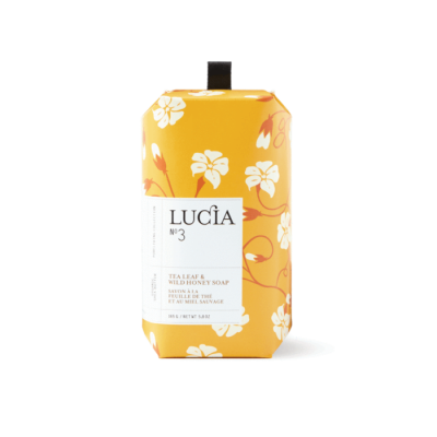 Lucia N°3 Savon à la feuille de thé et au miel...