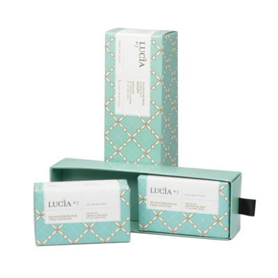 Ensemble cadeau Lucia N°7 Savons au cresson de...