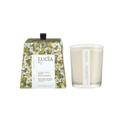Lucia N°2 Bougie de soja Feuille de laurier et...