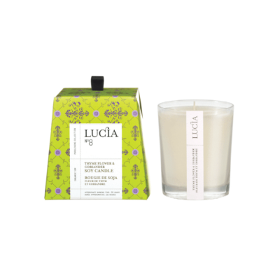 Lucia N°8 Bougie de soja Fleur de thym et...