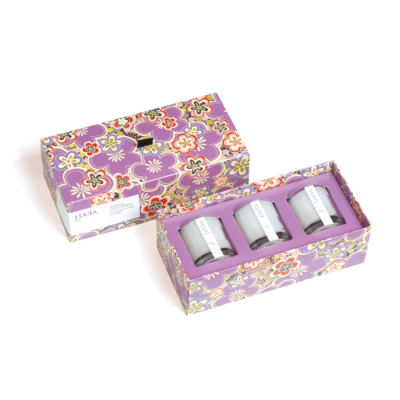 Lucia  N°6 Bougies de soja Figue fraîche et...