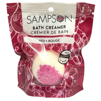 Sampson-Crémier de bain Rouge