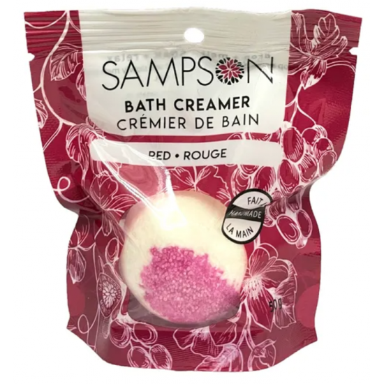 Sampson-Crémier de bain Rouge