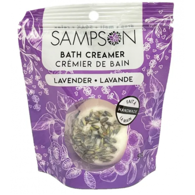 Sampson-Crémier de bain Lavande