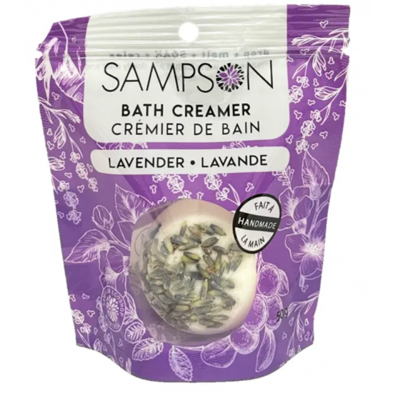 Sampson-Crémier de bain Lavande