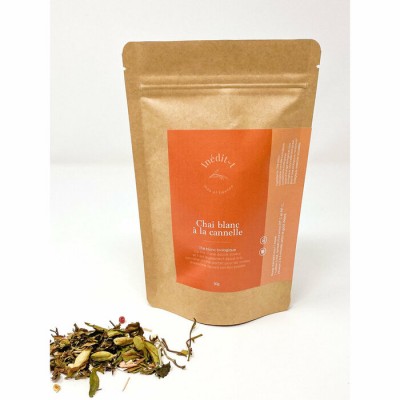 Thé blanc - Chai blanc à la cannelle (50 g)