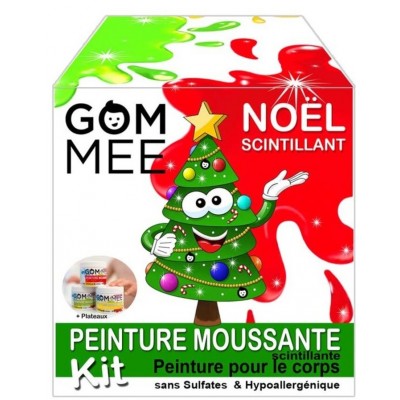Gom Mee peinture moussante scintillante pour le...