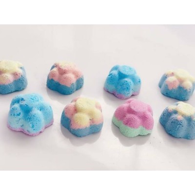 Emballage de bombes pour le bain odeur de vanille - Rose Bubulle