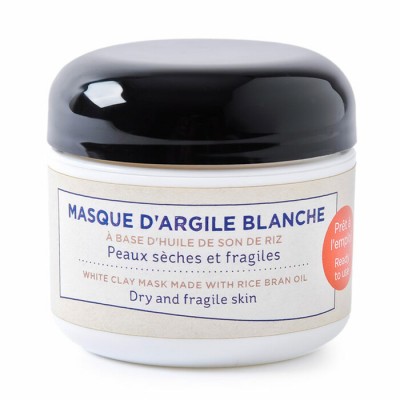 Masque d'argile blanche- Prêt à être utilisé...