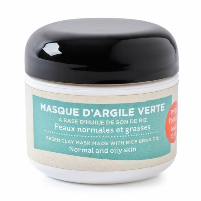 Masque d'argile verte- Prêt à être utilisé (95...