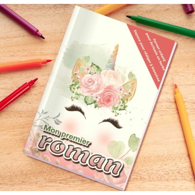 Carnet créatif pour écrivain en herbe - Licorne...