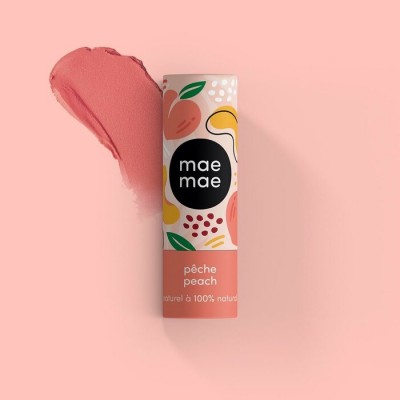 Baume à lèvres teinté Maemae - PÊCHE