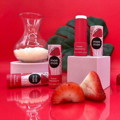 Baume à lèvres Maemae - FRAISE