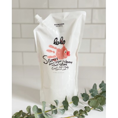 Savon délicat corps et cheveux Lolo 1,5 L -...