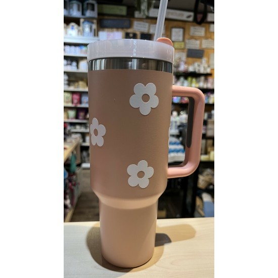 Tasse isotherme Momy 40 oz - Petites fleurs