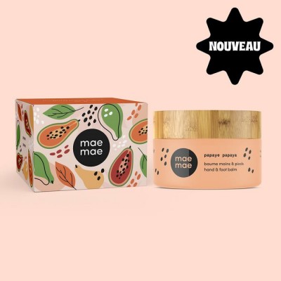 Baume mains/pieds MaeMae - Papaye