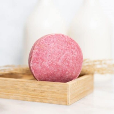 Shampoing en barre Fraise & rhubarbe (cheveux...