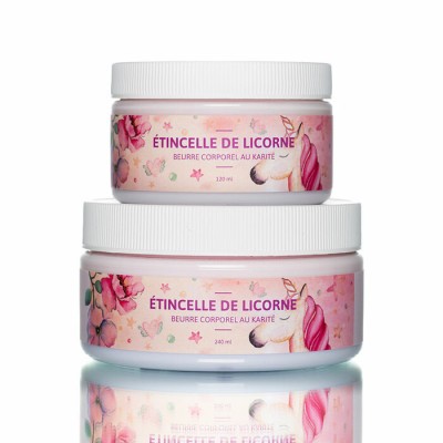 Beurre corporel - Étincelle de licorne