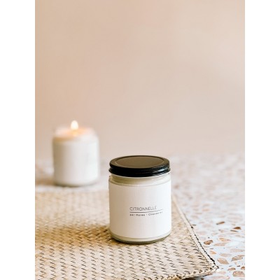 Chandelle de soya Marée - CITRONNELLE