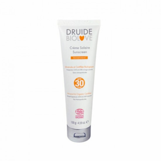 Crème solaire Adulte FPS 30 minérale BioLove  (100 ml)