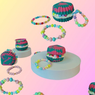 Bombe de bain avec surprise, Coquillage