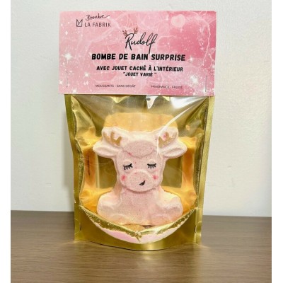 Bombe de bain avec surprise, Rudolf
