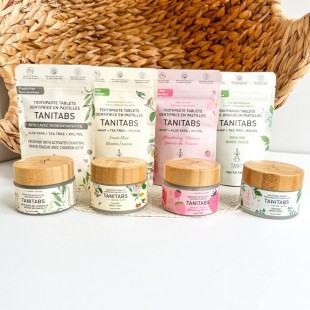 Dentifrice en pastille TANITABS, 100% naturel sans...