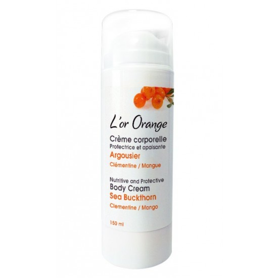 Crème corporelle à l'argousier- L'Or Orange (250 ml)