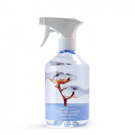 Eau de linge vaporisateur- Fleur de coton  (500...