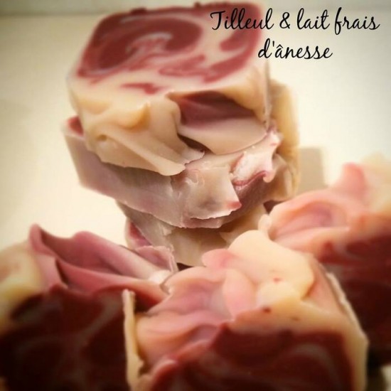 Savon Lait d'ânesse- Tilleul (120 g)