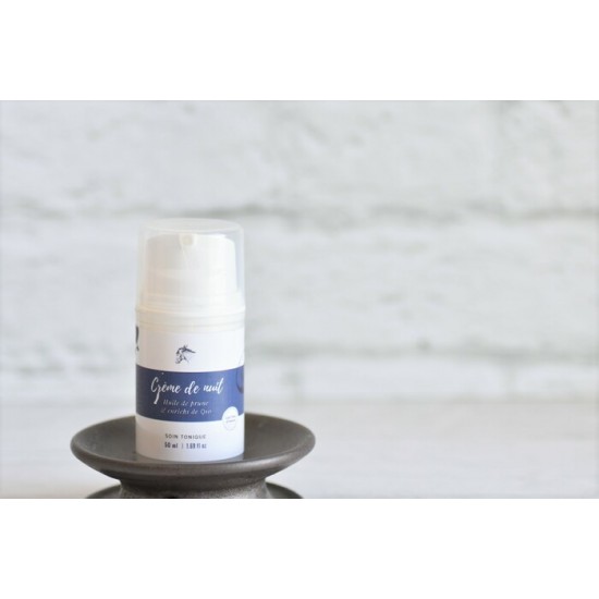 Crème visage de nuit Poussière d'Étoile (pompe 50g) 