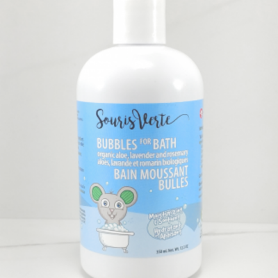 Bain moussant bulles (aloès, romarin et lavande)