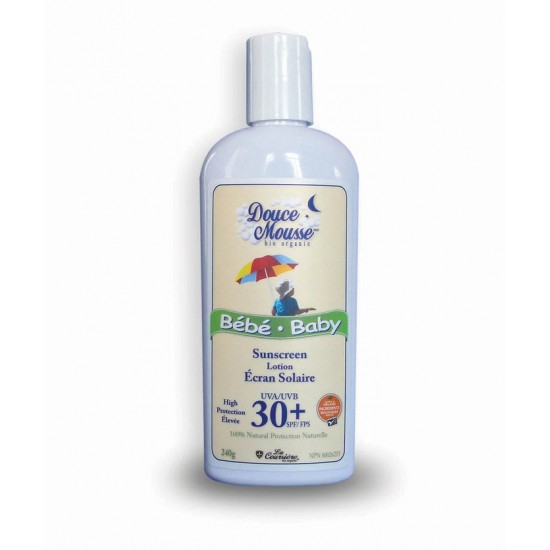 Douce Mousse Écran Solaire 30+  100 % naturel (240g)