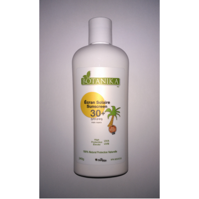 Botanika Écran Solaire 30+  100 % naturel (240g)