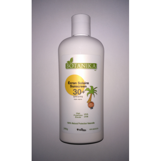 Botanika Écran Solaire 30+  100 % naturel (240g)