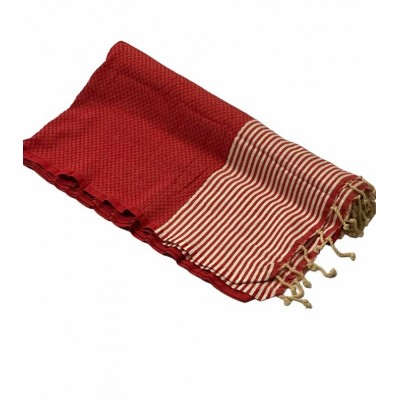 Fouta Rubis de Bambou