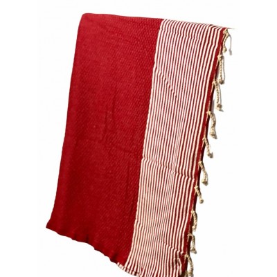 Fouta Rubis de Bambou