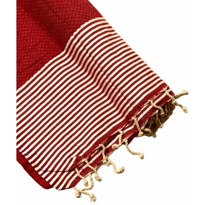 Fouta Rubis de Bambou