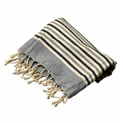 Fouta Horizon Bleu