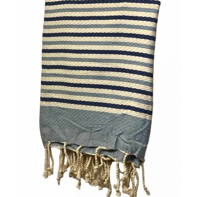 Fouta Horizon Bleu