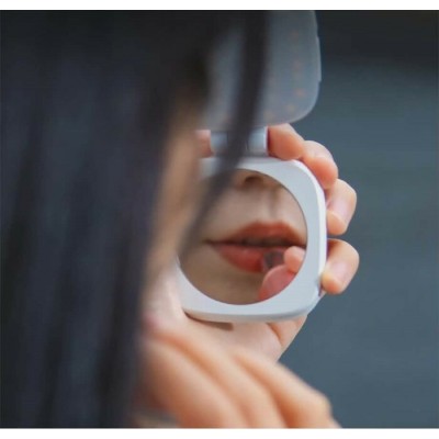 Lampe Selfie Magnétique & Miroir | L'Éclat Professionnel de Poche