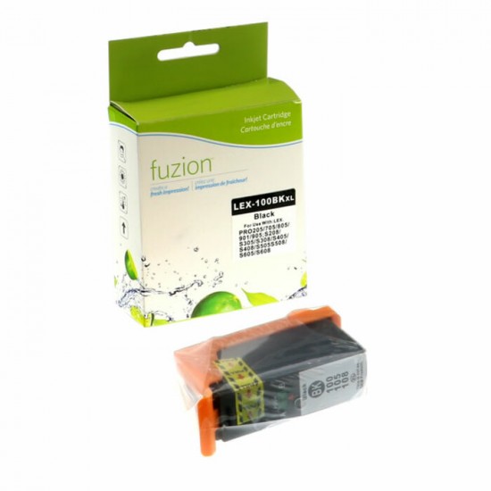 Lexmark 100XL noir compatible Fuzion