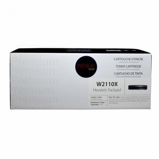 HP W2110X / 206X Compatible Toner Noir 3.1K (avec...