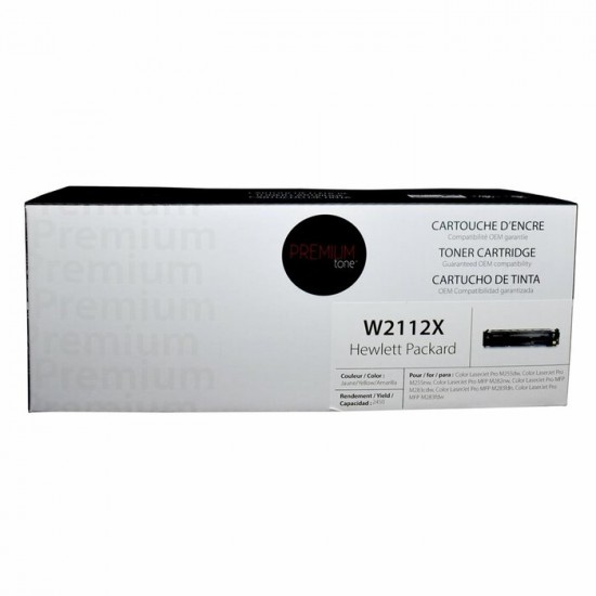 HP W2112X / 206X Compatible Toner Jaune 2.4K (avec...