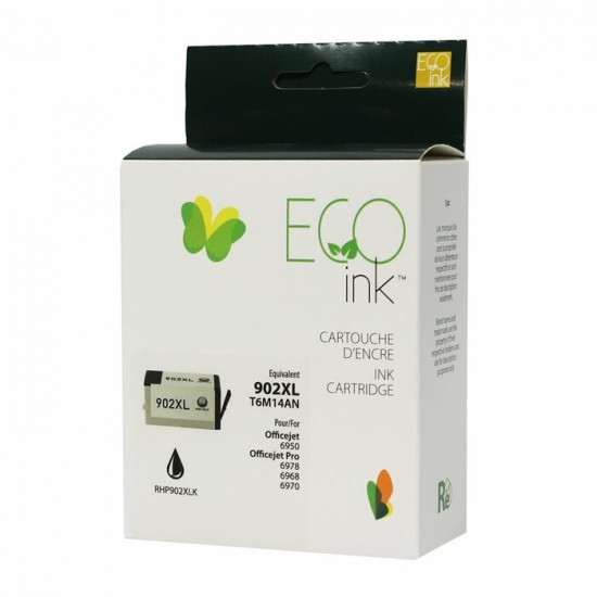 HP 902XL noir recyclé Ecoink