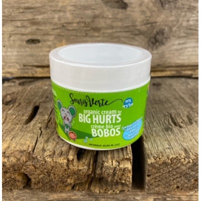 Crème Bobos bio 60g, Souris Verte
