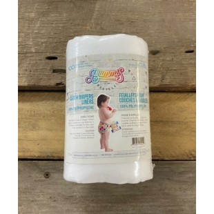 Feuillets jetables 100% polypropylène, Bummis
