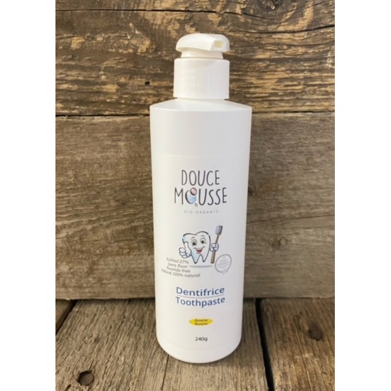 Dentifrice au banane Douce Mousse, 240g
