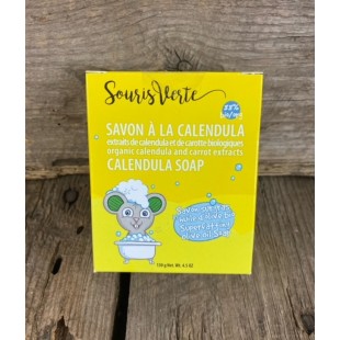 Savon à la calendula Souris Verte, 130g
